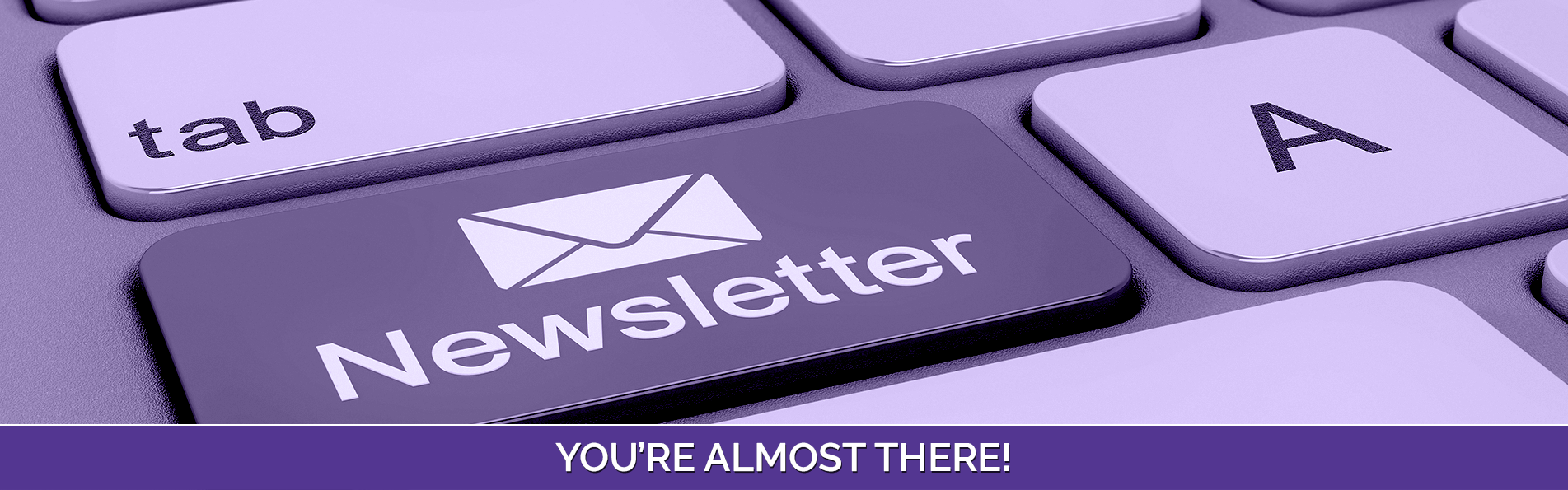 Newsletter sign up - Banner
