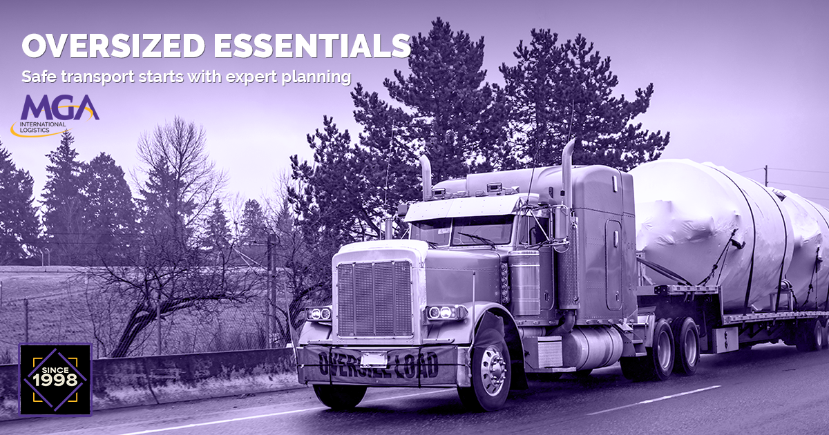 OVERSIZED ESSENTIALS Safe transport starts with expert planning