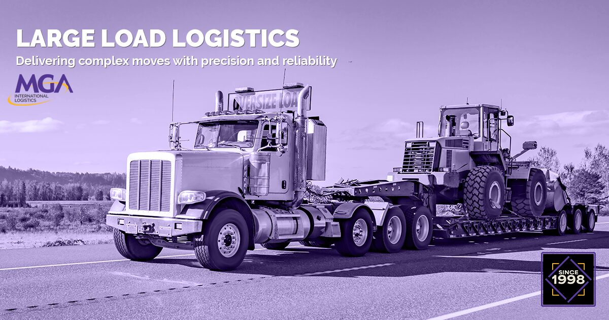 LARGE LOAD LOGISTICS Delivering complex moves with precision and reliability