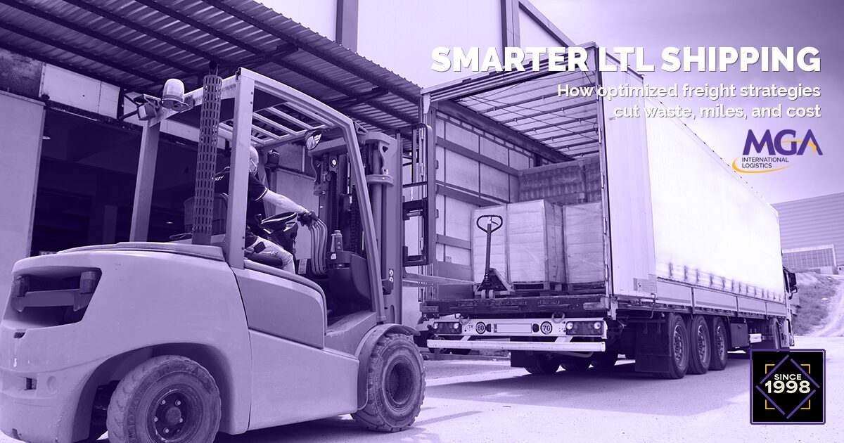 SMARTER LTL How optimized freight strategies cut waste, miles, and cost